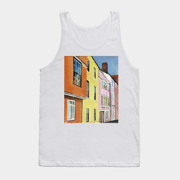 Oxford, Pastel Coloured Houses Tank Top by golan22may